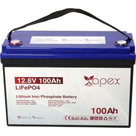 Apex Lifepo4 Lityum 12.8 V 100 Ah Akü