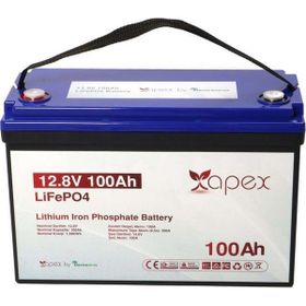 Apex Lifepo4 Lityum 12.8 V 100 Ah Akü
