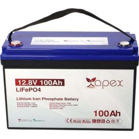 Apex Lifepo4 Lityum 12.8 V 100 Ah Akü