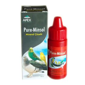 Apex Pure-Minsol 30 ml Mineral Katkılı Kuş Vitamin Çözeltisi