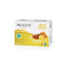Apexis Drops Bal Limon Aromalı 16 Adet Pastil