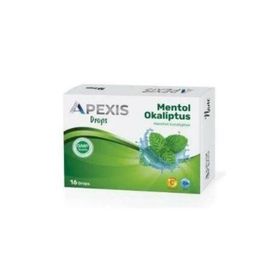 Apexis Drops Mentol Okaliptus Aromalı 16 Adet Pastil