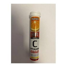 Apexis Hot C Vitamini Çinko 20 Efervesan Tablet