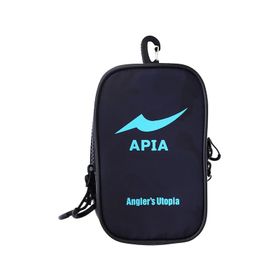Apia 2 Room Pouch Camo Blue Logo Kese