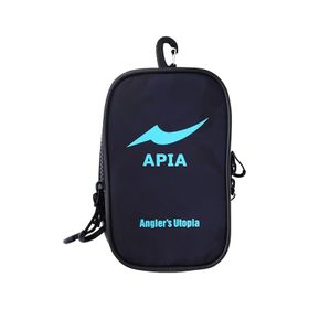 Apia 2 Room Pouch Camo Blue Logo Kese