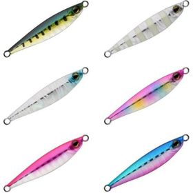 Apia Seiryu Bits 6 gr 08 Zebra Glow Metal Lrf Jig Yem