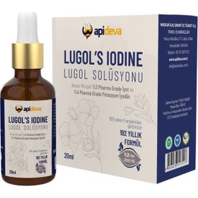 Apideva Lugol Solüsyonu 20 ml Damla