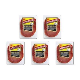 Apikoğlu 70 gr Dilimli İtalyan Lezzeti Dana Bresaola (5 adet)