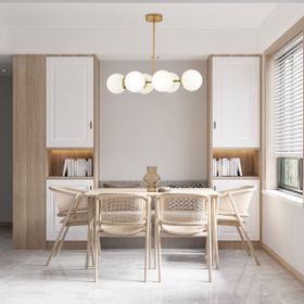 Aplika Lema 6'lı Eskitme Modern Avize