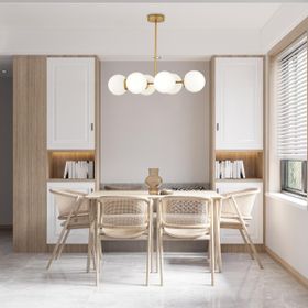 Aplika Lema 6'lı Eskitme Modern Avize