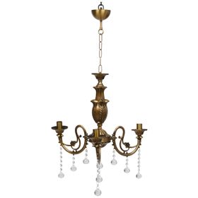 Apliqa 3055-03-FR Eskitme Beyza 3'lü Avize