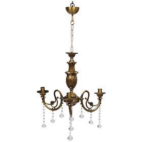 Apliqa 3055-03-FR Eskitme Beyza 3'lü Avize