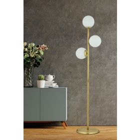 Apliqa 3258-1FR-FL Zambak 3 Lü Eskitme Modern Lambader