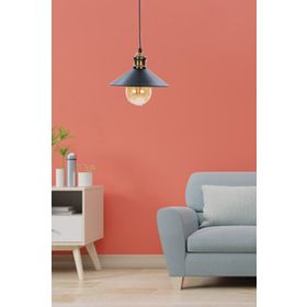 Apliqa 3292-01-BL Gönen Tekli Siyah Avize