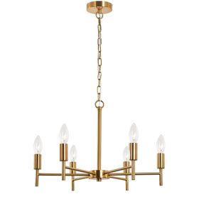 Apliqa 3327-06-GL Vaneo 6 Lı Gold Avize