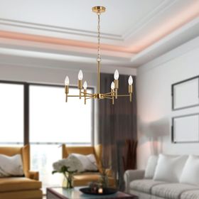 Apliqa 3327-06-GL Vaneo 6 Lı Gold Avize