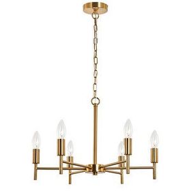 Apliqa 3327-06-GL Vaneo 6 Lı Gold Avize