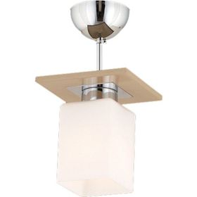 Apliqa 3337-01-K-CF Atlas Tekli Kahve Kare Avize