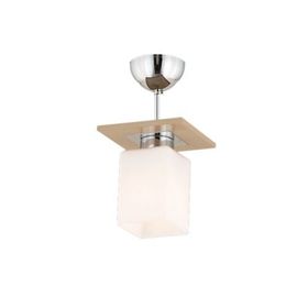 Apliqa 3337-01-K-CF Atlas Tekli Kahve Kare Avize