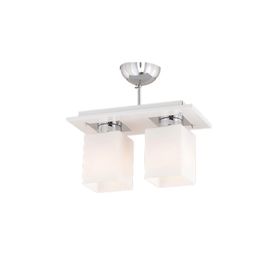 Apliqa 3337-02-WH Atlas 2 Li Beyaz Avize