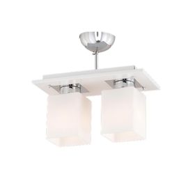 Apliqa 3337-02-WH Atlas 2 Li Beyaz Avize