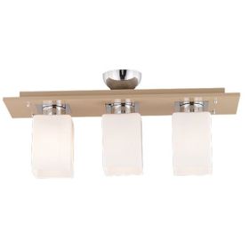 Apliqa 3337-03-S-CF Atlas 3 Lü Sıralı Kahve Avize