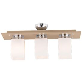 Apliqa 3337-03-S-CF Atlas 3 Lü Sıralı Kahve Avize
