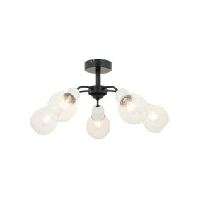 Apliqa 3413-05-WH Elva 5'li Beyaz Avize