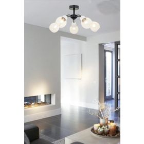 Apliqa 3413-05-WH Elva 5'li Beyaz Avize