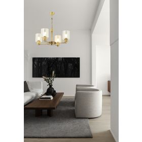 Apliqa 3420-04-FR Geneva 4'lü Eskitme Avize