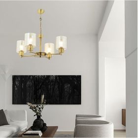 Apliqa 3420-04-FR Geneva 4'lü Eskitme Avize