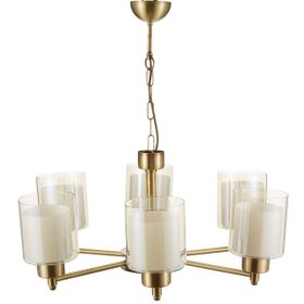 Apliqa 3421-06-FR Goldie 6'lı Eskitme Avize