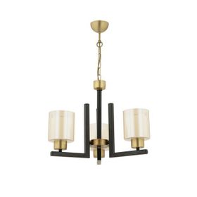 Apliqa 3425-03-BL Tisse 3'lü Eskitme Avize
