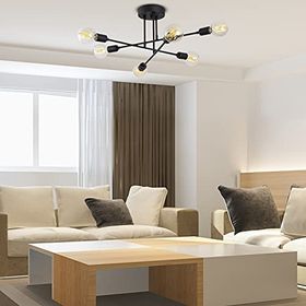 Apliqa 3478-06-BL Arman 6'lı Plafonyer Modern Avize