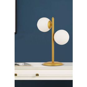 Apliqa 3600-1M-GD Siena 2li Gold Dekoratif Abajur