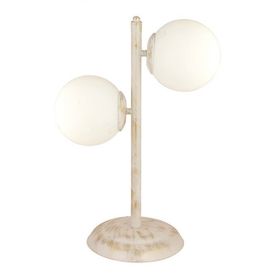 Apliqa 3600-1M-WH Siena 2'li Beyaz Dekoratif Abajur