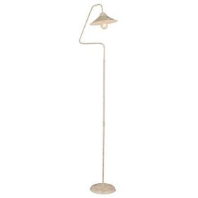Apliqa 3625-01-WH Helga Beyaz Patinalı Retro Lambader