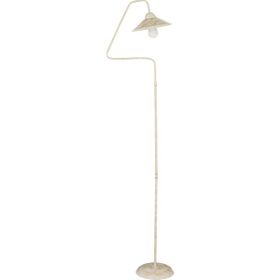 Apliqa 3625-01-WH Helga Beyaz Patinalı Retro Lambader