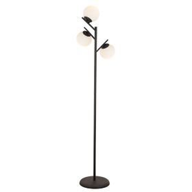 Apliqa 3698-3L-BL Renji 3lü Siyah Modern Lambader