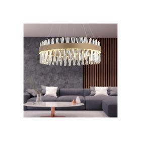 Apliqa 3962-60-FR Brampton 60'lik Eskitme 3 Renkli Ledli Avize