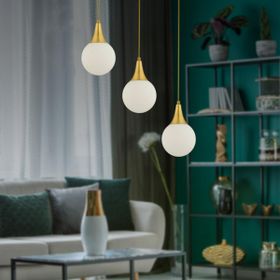 Apliqa 3'lü Damla Sıralı Eskitme Modern Sarkıt Mutfak Oturma Odası Salon Sarkıt Avize