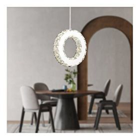 Apliqa Akanay Tekli Krom Led Kristal Avize