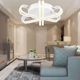 Apliqa Ares 6'lı Beyaz 84 Watt Sarkıt Ledli Modern Mutfak Banyo Led Salon Plafonyer Avize