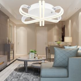 Apliqa Ares 6'lı Beyaz 84 Watt Sarkıt Ledli Modern Mutfak Banyo Led Salon Plafonyer Avize
