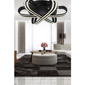 Apliqa Ares 6'lı Siyah 84 Watt Sarkıt Ledli Modern Mutfak Banyo Led Salon Plafonyer Avize