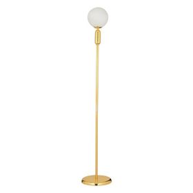 Apliqa Arlo Gold Beyaz Modern Tasarım Metal Lambader