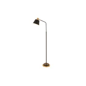 Apliqa Arrigo Siyah Retro Başlıklı Modern Dekoratif Köşe Lambader