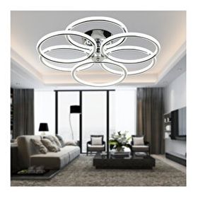 Apliqa Atina Krom Sarkit 204 Watt Led Avize