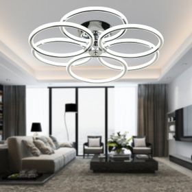 Apliqa Atina Krom Sarkit 204 Watt Led Avize