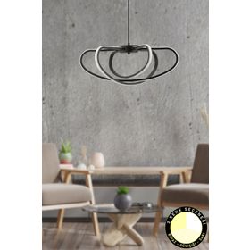 Apliqa Aura Sarkıt 74 Watt 3 Renkli Led Avize